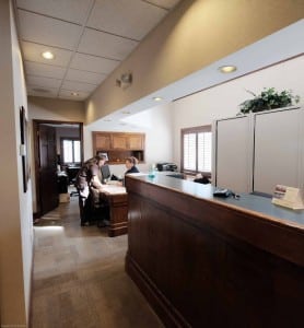 Dental office Front Desk Foundations of Health Dental Care, Dentist St. Joseph, MO