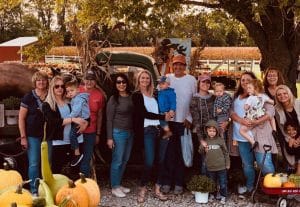Staff outing at Pumpkin patch, Foundations of Health Dental Care, St. Joseph, MO