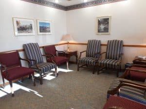 dentist st. joseph mo, reception area, foundations of health dental care, st. joseph, mo